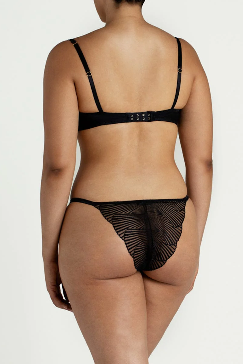 Athena Balcony Bra Black