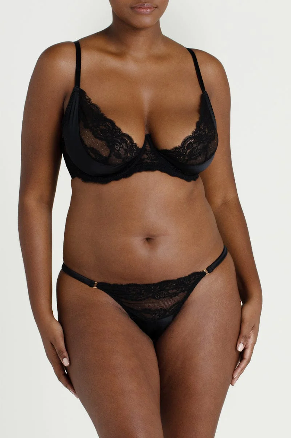 Seraphine Brazilian Knicker Black
