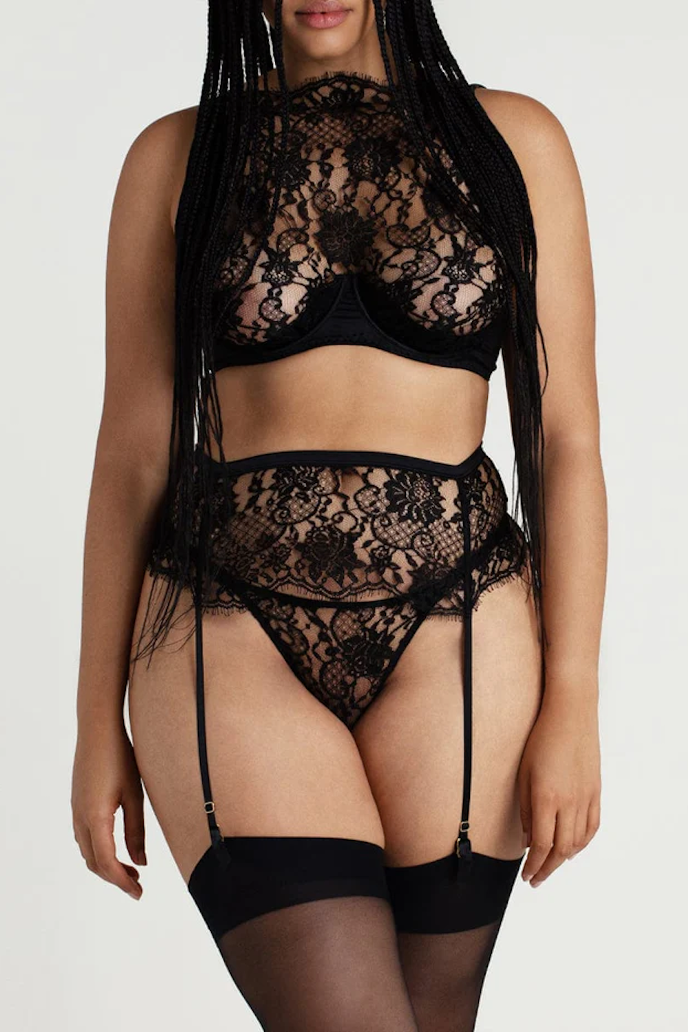 Hera High Neck Balconette Bra