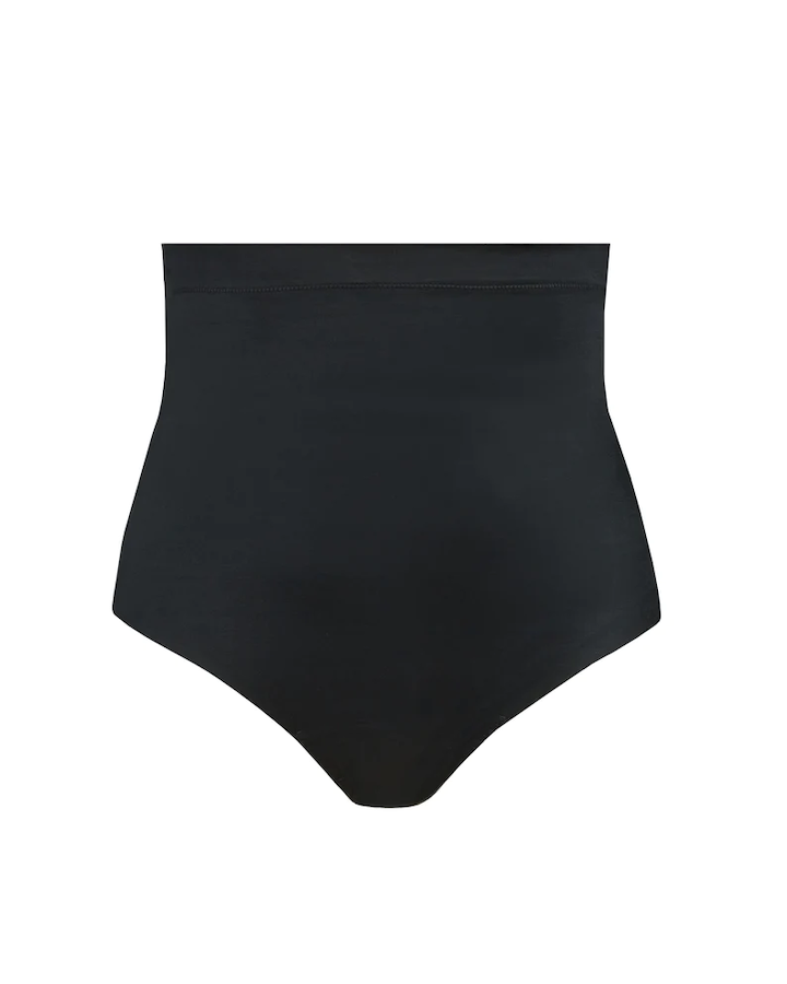Suit Your Fancy High-Waisted Thong Very Black