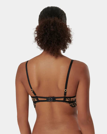 Marisa Wired Bra Black/Sheer