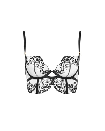 Marisa Wired Bra Black/Sheer