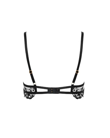 Marisa Wired Bra Black/Sheer