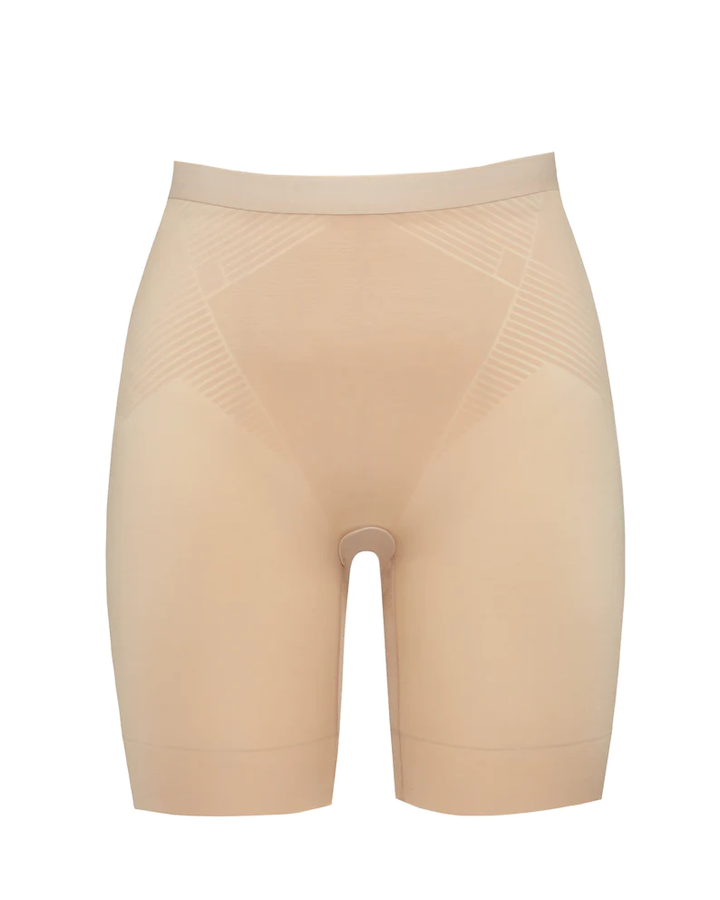 Thinstincts 2.0 Mid Thigh Short Champagne Beige