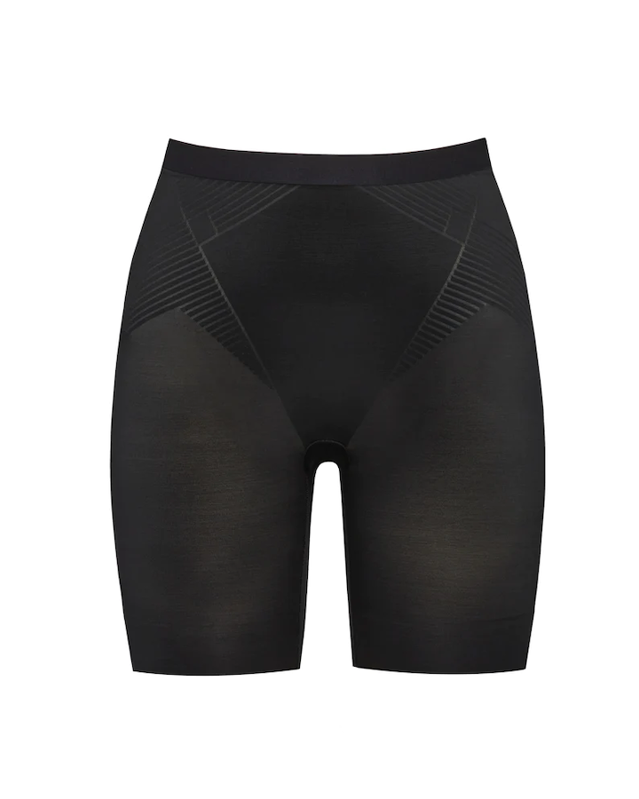 Thinstincts 2.0 Mid Thigh Short Very Black