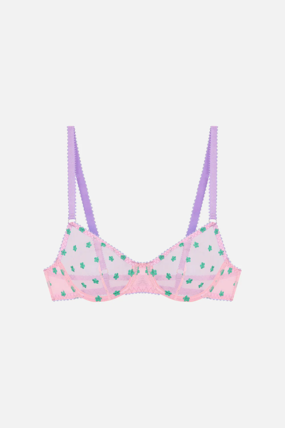 Arella Embroidery Underwire Bra