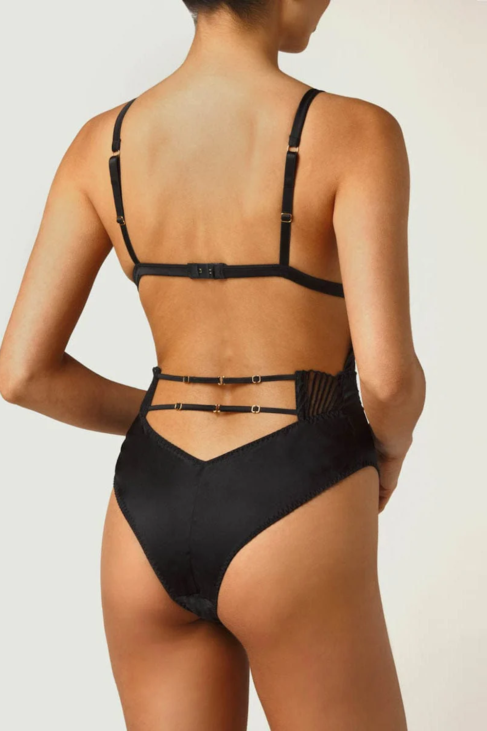 Athena Bodysuit Black