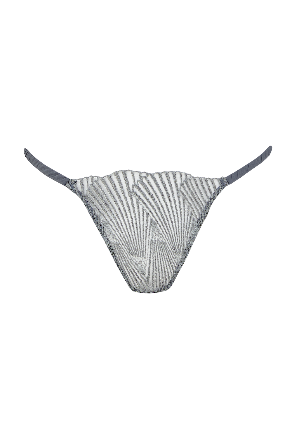 Athena Brazilian Knicker Silver