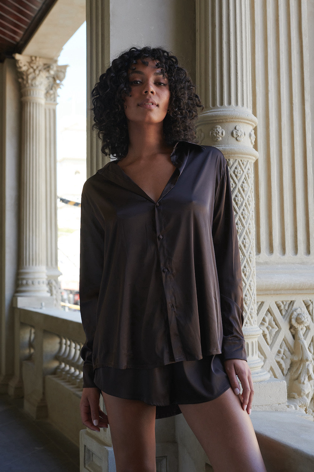 Celine Shirt Espresso