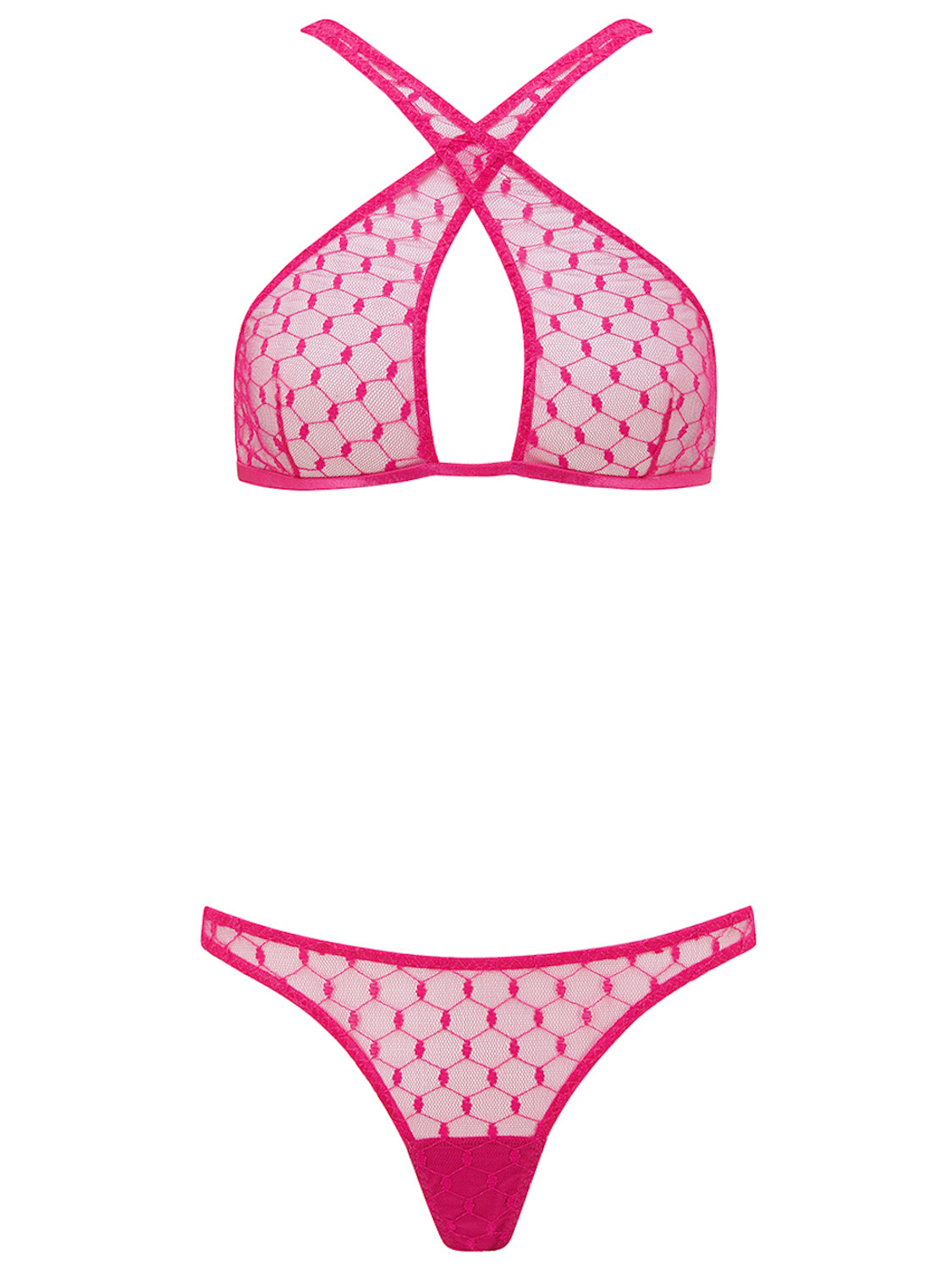 Celine Soft Cup Bra Pink