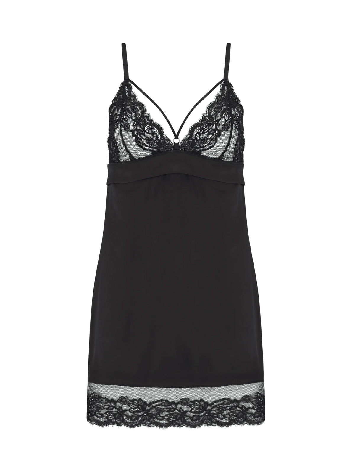 Seraphine Slip Black
