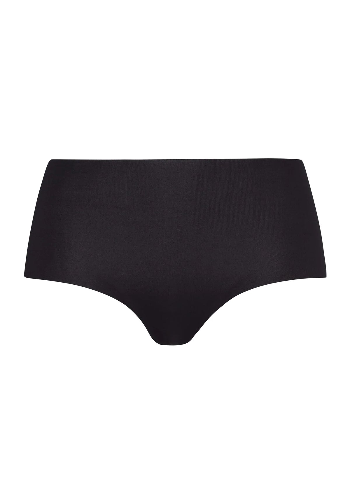 Invisible Cotton Maxi Briefs Black