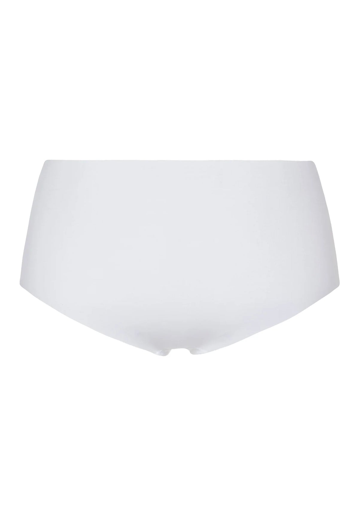 Invisible Cotton Maxi Briefs White