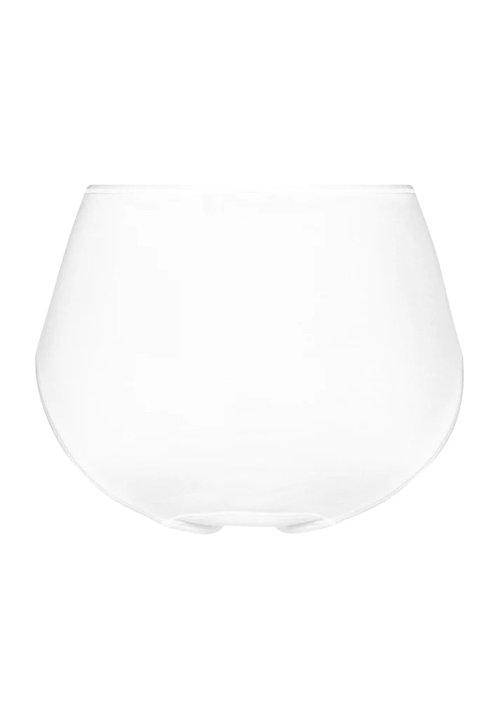 Cotton Seamless Maxi Briefs White