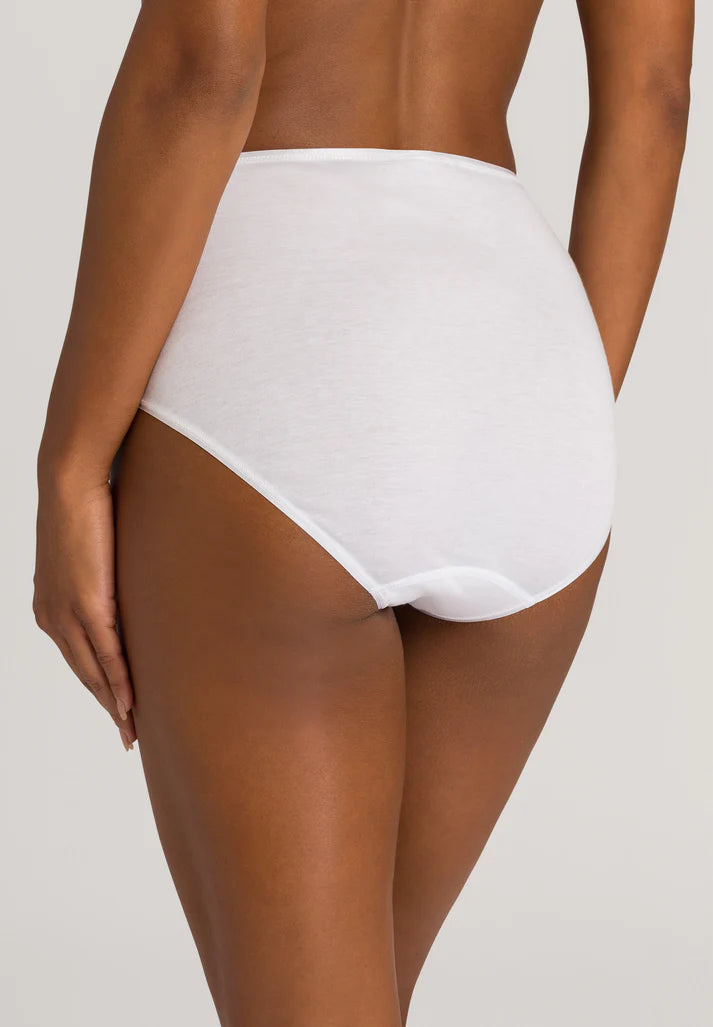 Cotton Seamless Maxi Briefs White