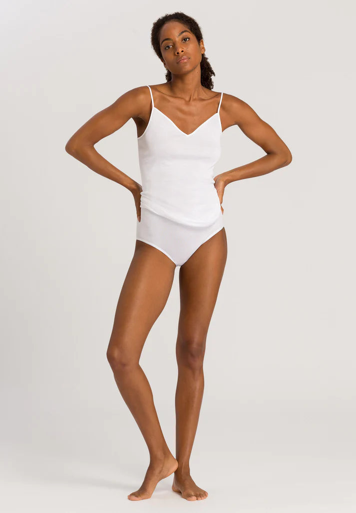 Cotton Seamless Maxi Briefs White