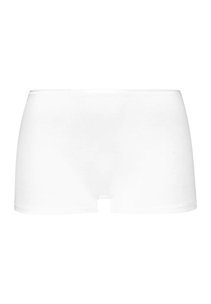 Cotton Seamless Shortleg Pant White