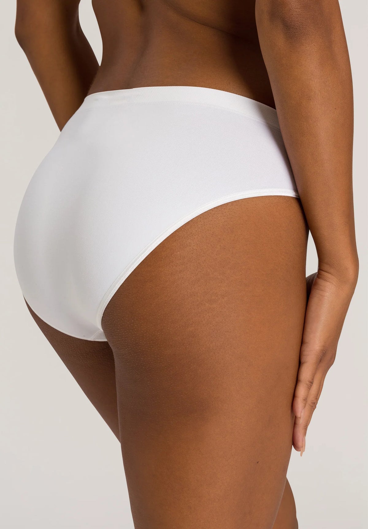 Touch Feeling Midi Briefs White