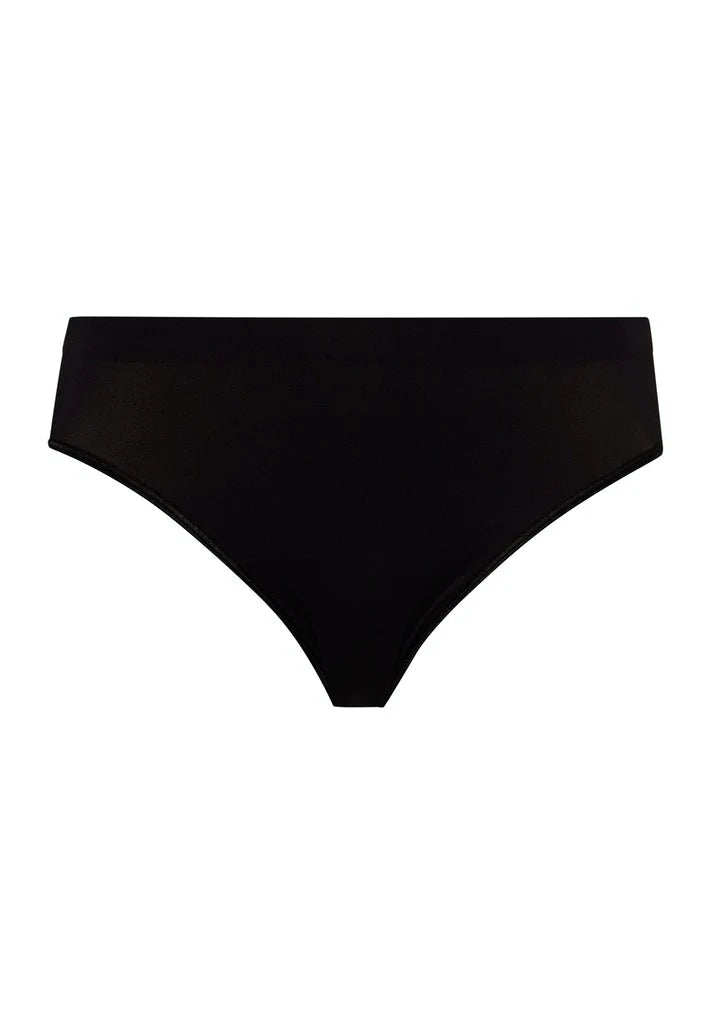Touch Feeling Midi Briefs Black