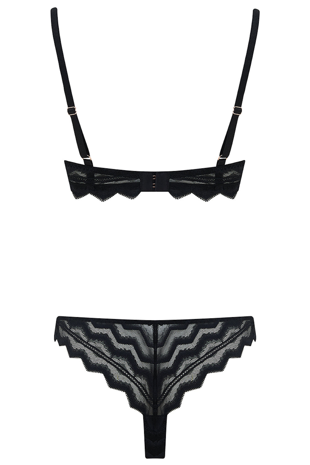 Margot Plunge Bra Black
