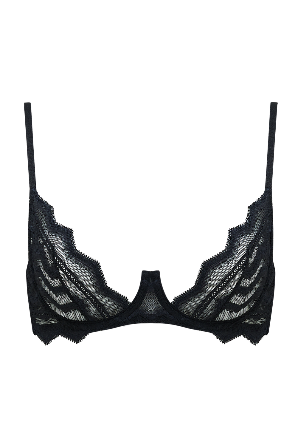 Margot Plunge Bra Black