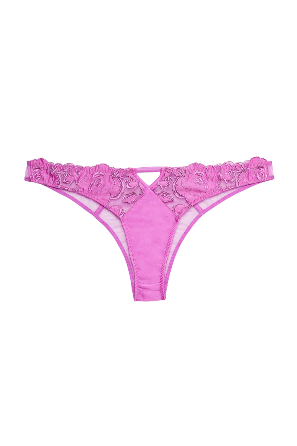 Rose Logo Embroidery Cheeky Pink Iris