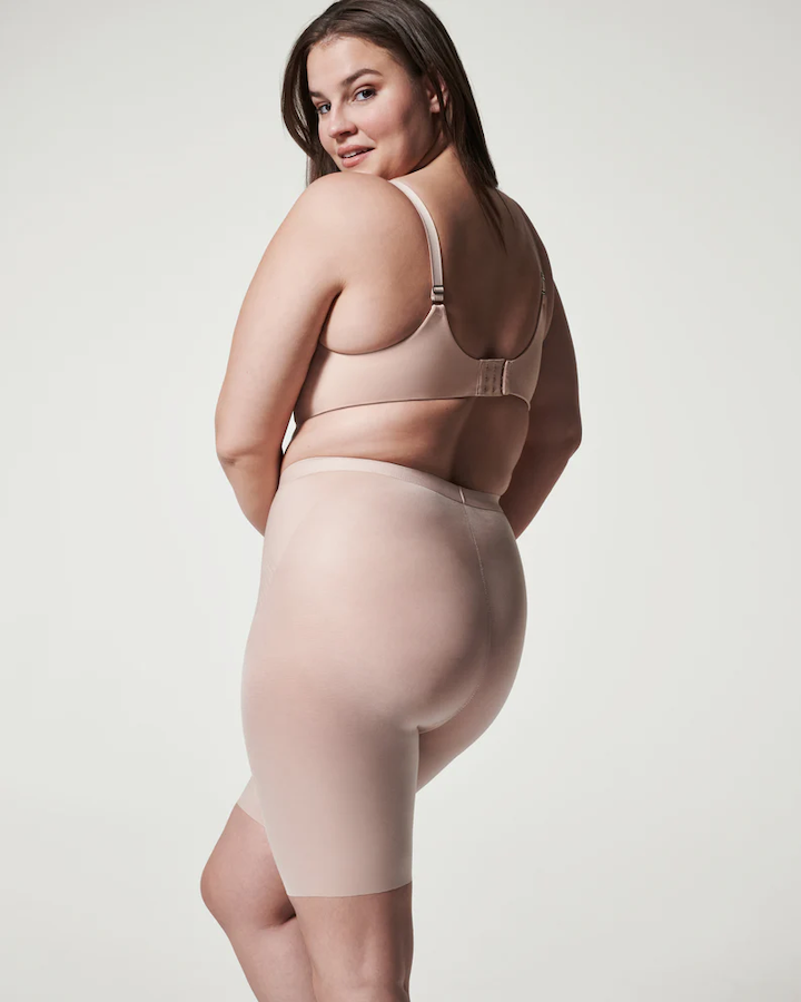 Thinstincts 2.0 Mid Thigh Short Champagne Beige