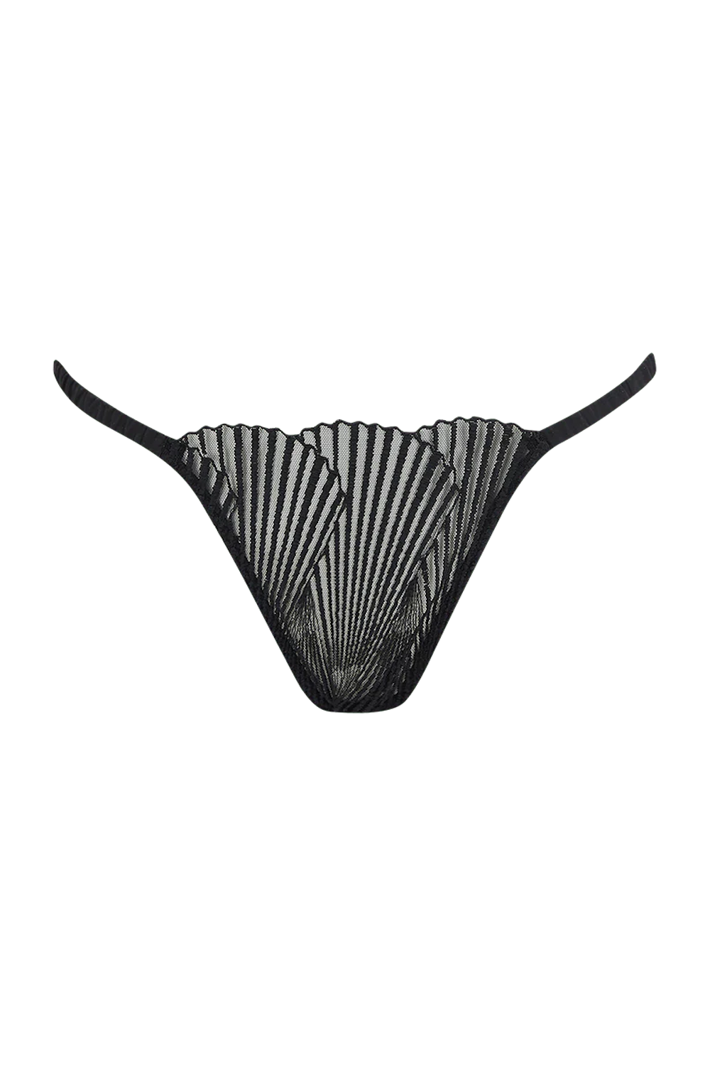 Athena Brazilian Knicker Black