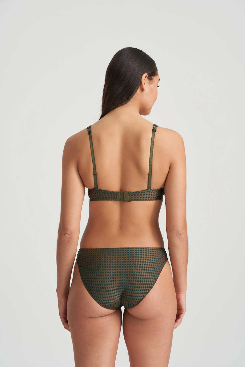 Avero Padded Balcony Bra Tiny Jade