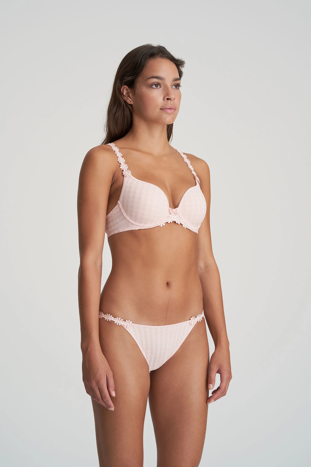 Avero Padded Bra Heartshape Pearly Pink