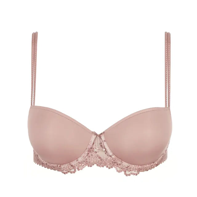 Jane Padded Balcony Bra Bois De Rose