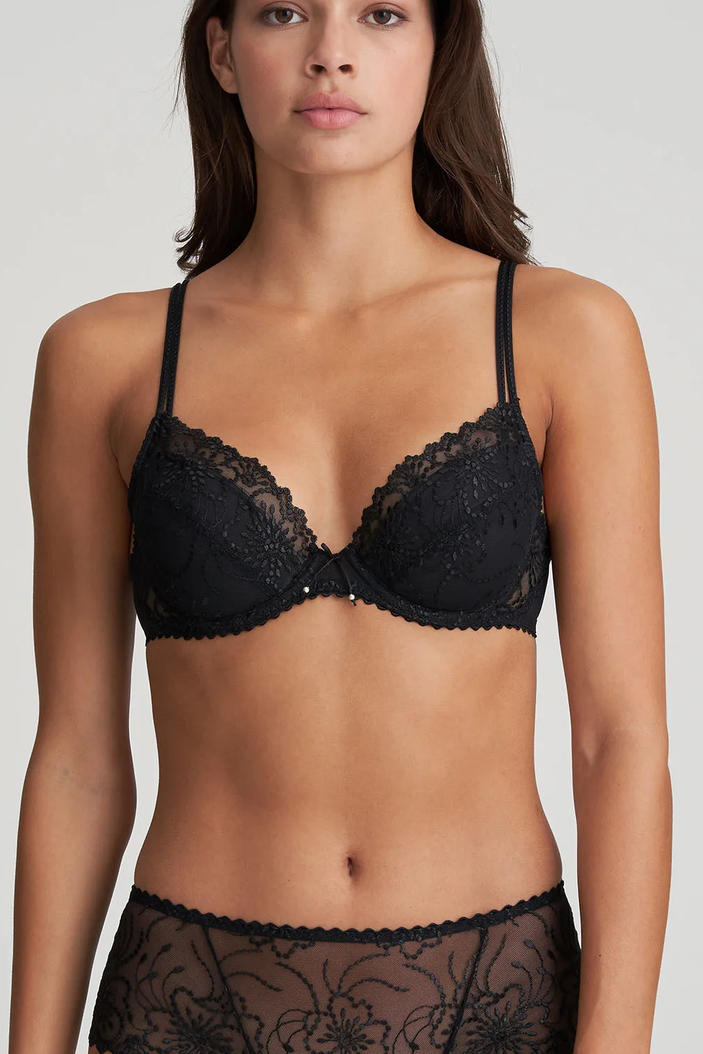 Jane Push Up Bra Black