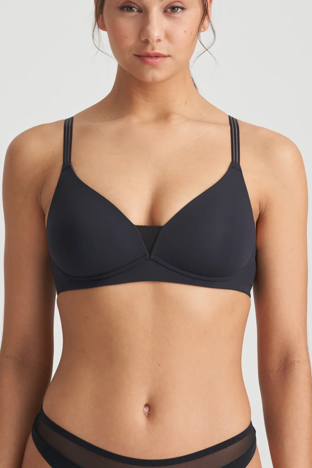 Louie Full Cup Bra Wireless Black