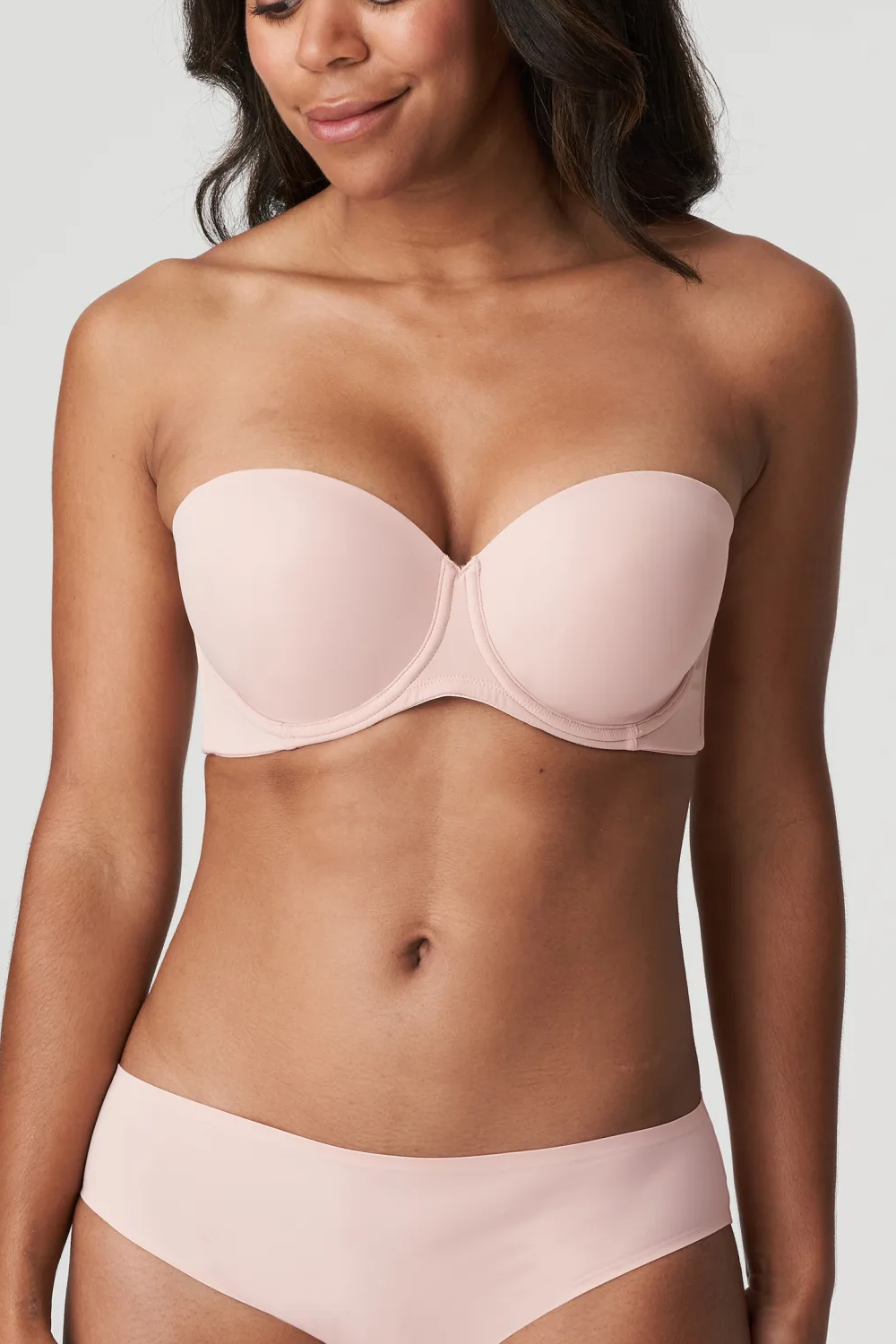 Figuras Padded Bra Strapless Powder Rose