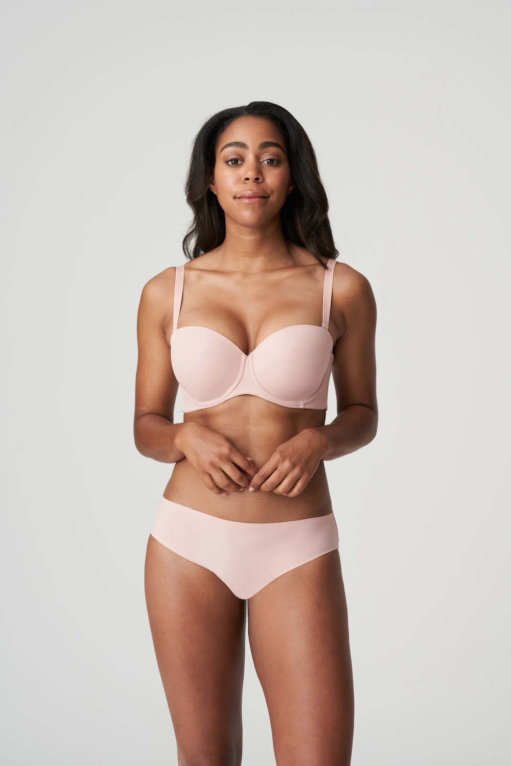 Figuras Padded Bra Strapless Powder Rose