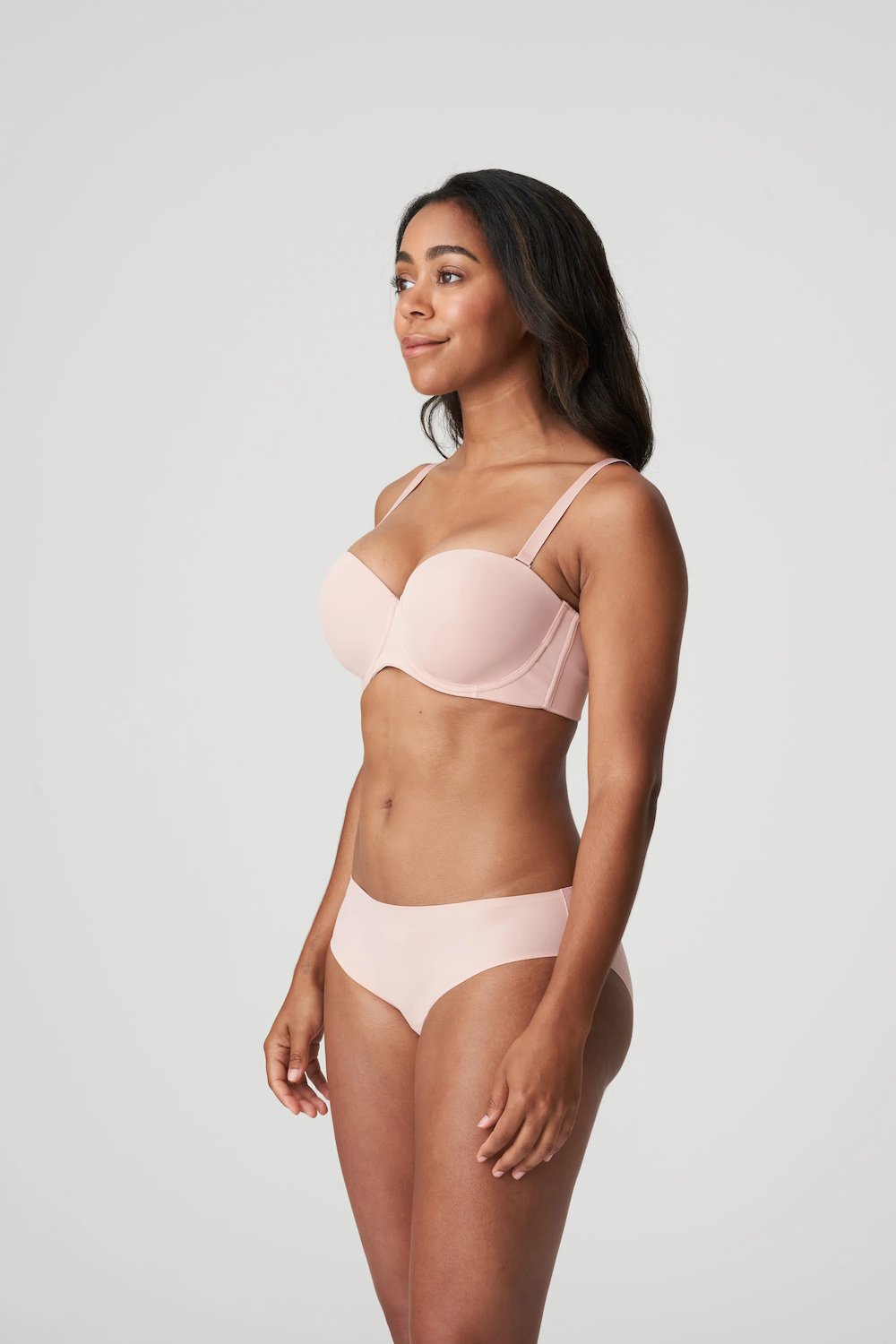 Figuras Padded Bra Strapless Powder Rose