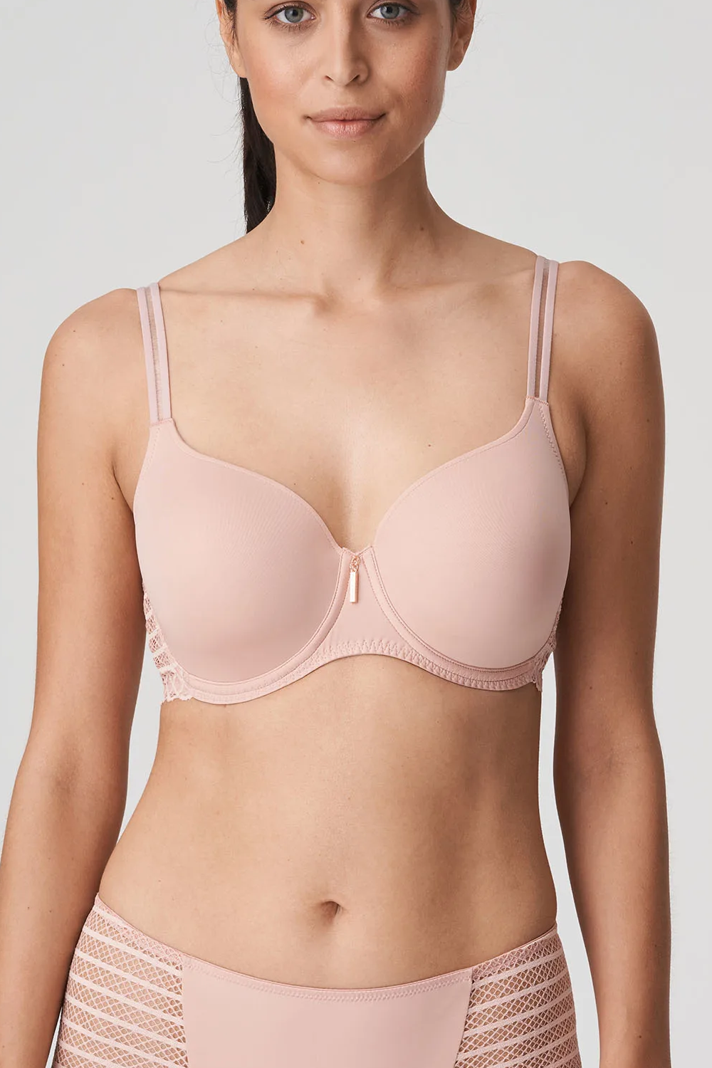 Twist East End Full Cup Bra Powder Rose