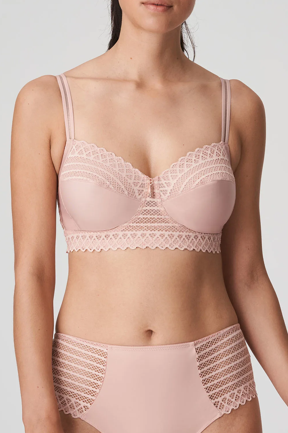 Twist East End Full Cup Bra Wireless Powder Rose