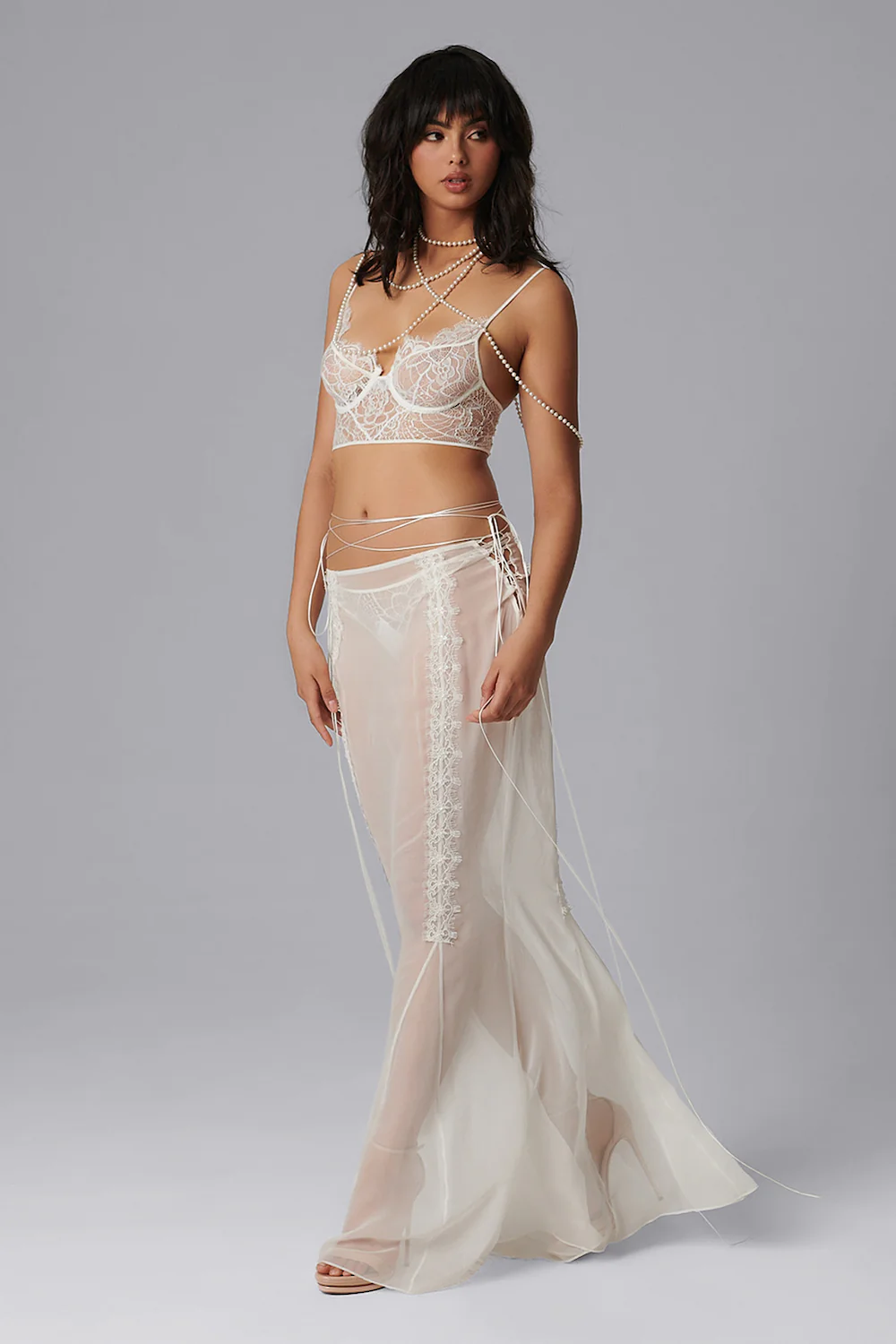 Tresor Lace Skirt