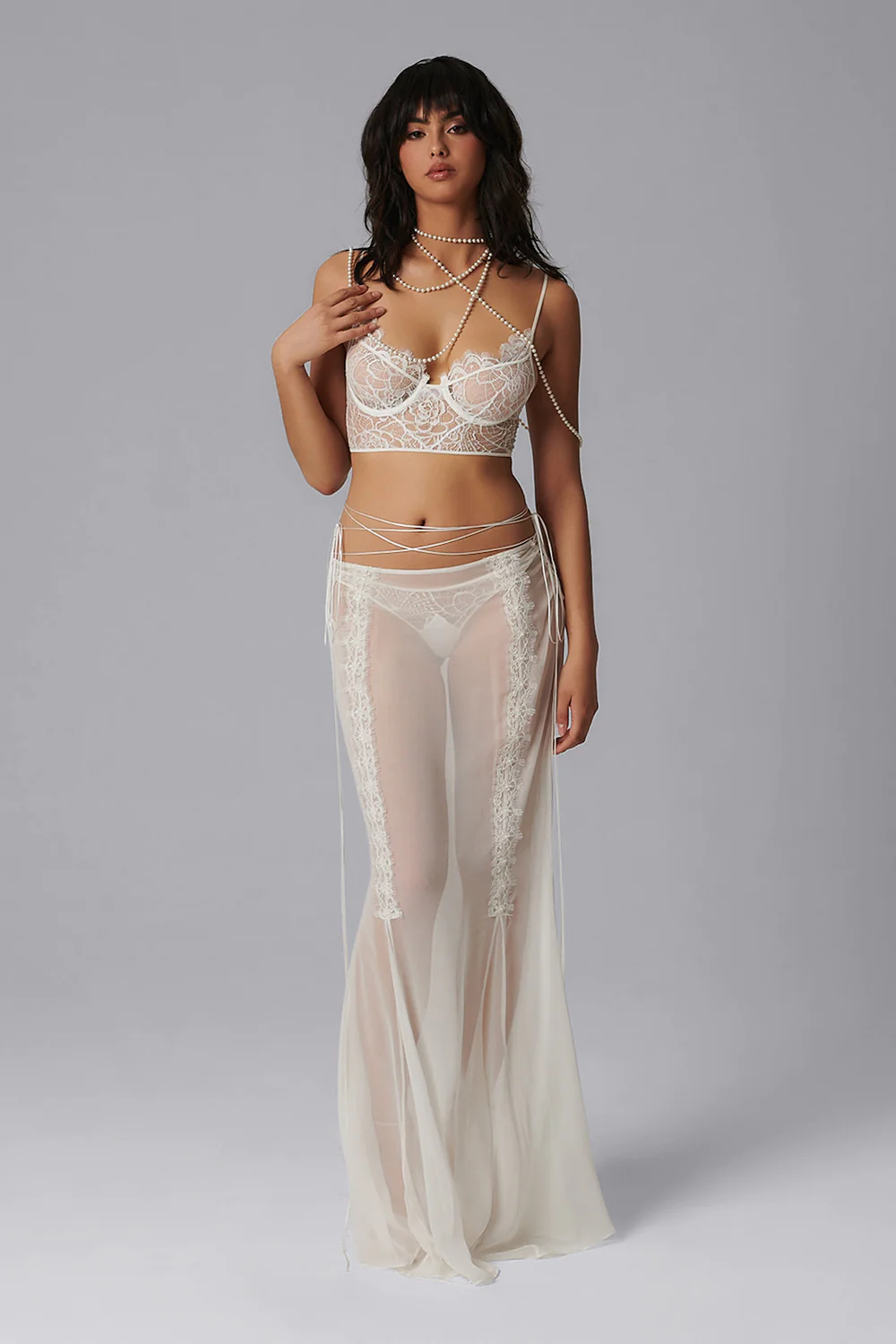 Tresor Lace Skirt