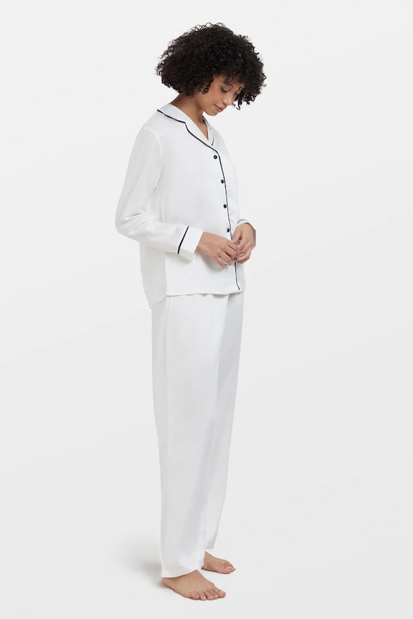 Claudia Shirt and Trouser Cream
