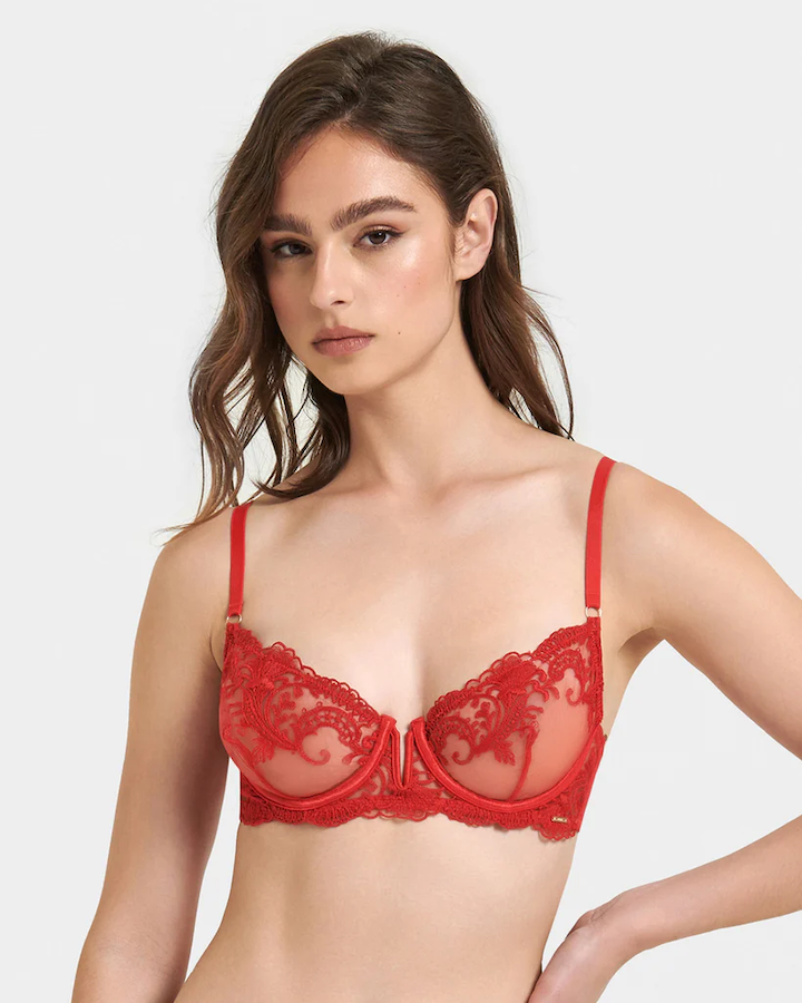 Marseille Bra Red