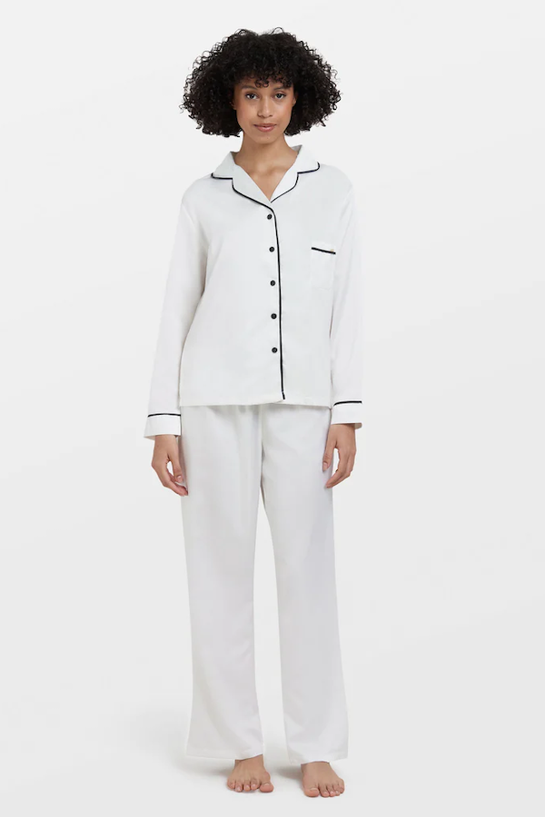 Claudia Shirt and Trouser Cream
